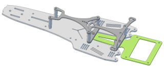 ZEN F103F104コンバージョンシャーシZFC012 ZEN F103F104コンバージョンシャーシZFC012